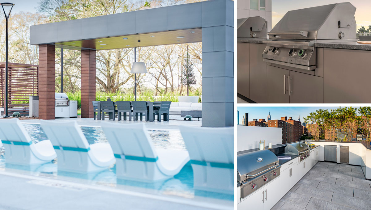 multi-family commercial outdoor kitchen builds