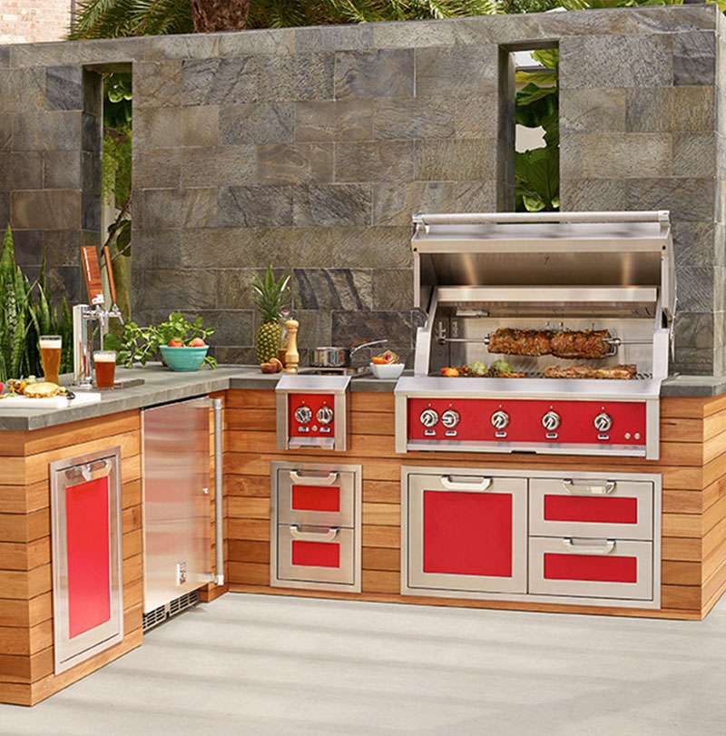 Outdoor Grill Cabinets l Trex Outdoor Kitchens